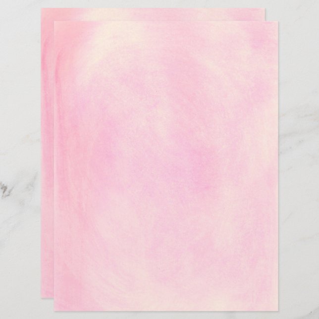 Roze Pastel Mengt Achtergrond Scrapbook Papier (Voorkant / Achterkant)