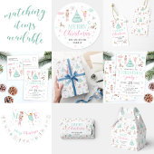 Roze pastel notenkraker Kerst inpakpapier