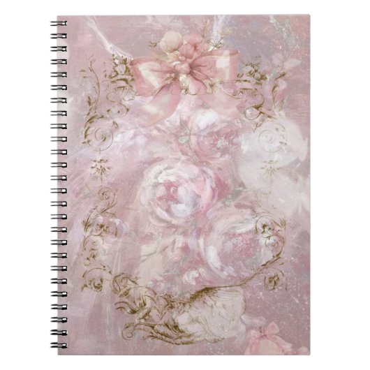 Roze pastel notitieboek (Voorkant)