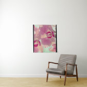 Roze pastel orchidee bloemfloral close wandkleed (In situ)