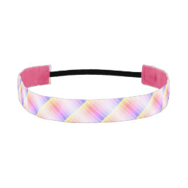 Roze Pastel Regenboog Gestreept Patroon Modern