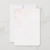 Roze Pastel "Some Bunny" Pasen Kaart (Achterkant)