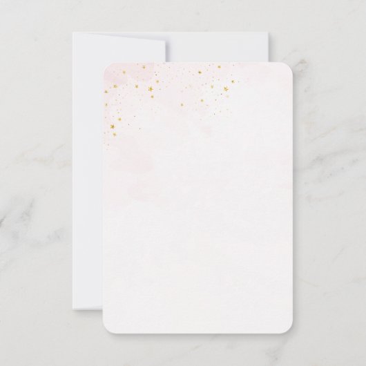 Roze Pastel "Some Bunny" Pasen Kaart (Achterkant)