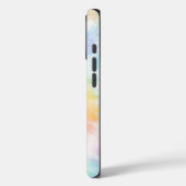 Roze Pastel Tie Dye Meisjesachtig Chic Case-Mate iPhone Case (Achterkant / Links)