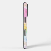 Roze Pastel Tie Dye Meisjesachtig Chic Case-Mate iPhone Case (Achterkant / Rechts)