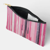 Roze Pastel Verticale Ontwerp Etui (Open)