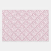  roze pastel voor haar 3 inpakpapier vel (Voorkant)