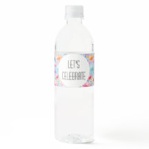 Roze Pastel Waterverf met bericht