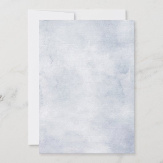 Roze pastelroze bruine hydrangeas kaart (Achterkant)