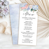 Roze pastelroze bruine hydrangeas menu