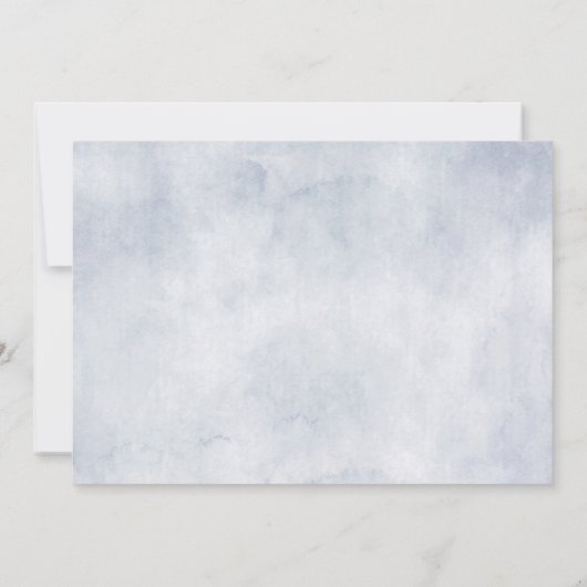 Roze pastelroze bruine hydrangeas save the date (Achterkant)