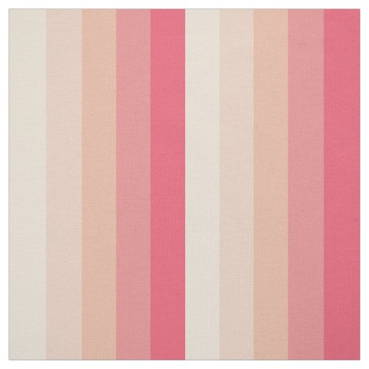 Roze pastelstrooppatroon stof (Swatch)