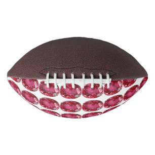 Roze patroon american football