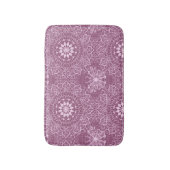 roze patroon badmat (Voorkant Verticaal)