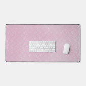 Roze  Patroon Bureaumat (Keyboard & Muis)