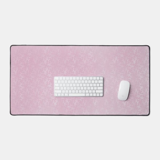Roze  Patroon Bureaumat (Keyboard & Muis)