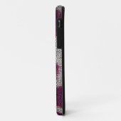 Roze patroon Case-Mate iPhone case (Achterkant/links)