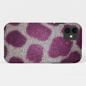 Roze patroon Case-Mate iPhone case (Achterkant (horizontaal))