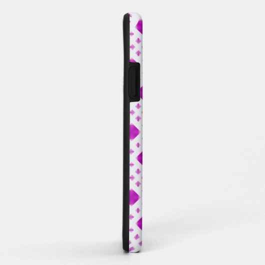 Roze patroon Case-Mate iPhone case (Achterkant/rechts)