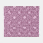 roze patroon fleece deken (Voorkant (Horizontaal))