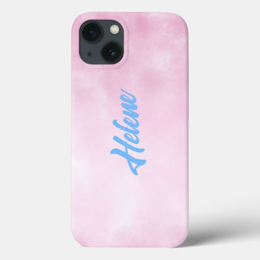 Roze patroon iPhone / iPad case (Achterkant)