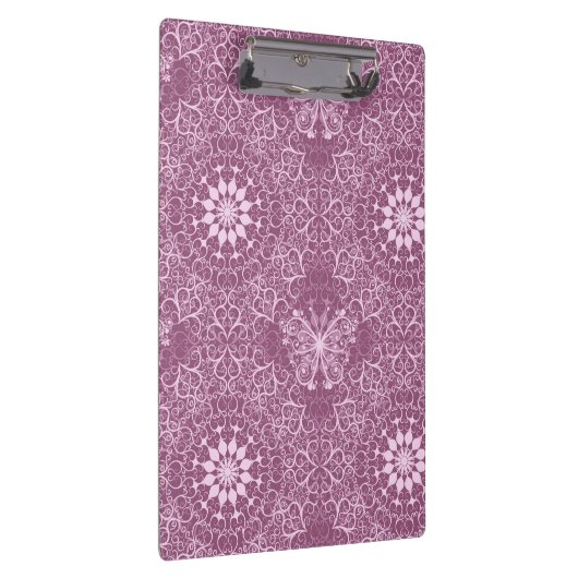  roze patroon klembord (Rechts)