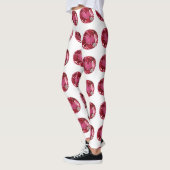 Roze patroon leggings (Links)
