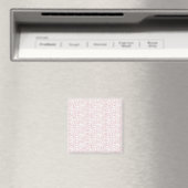 Roze Patroon Magneet Geometrisch Minimaal Modern (Insitu (Vaatwasser))