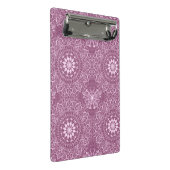 roze patroon mini klembord (Schuin)