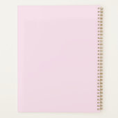Roze patroon planner (Achterkant)