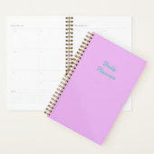 Roze patroon planner (Display)