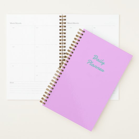 Roze patroon planner (Display)