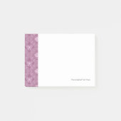  roze patroon post-it® notes (Voorkant)