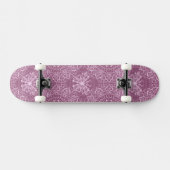roze patroon skateboard (Horizontaal)