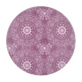  roze patroon snijplank (Voorkant)