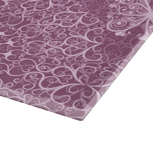  roze patroon snijplank (Hoek)