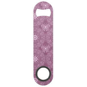 roze patroon speed flessenopener