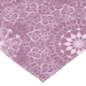  roze patroon tafelkleed (Gekanteld)