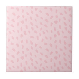 Roze Patroon Tegeltje