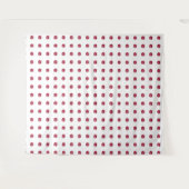 Roze patroon wandkleed (Voorkant (horizontaal))
