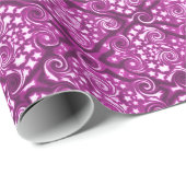 Roze Patroondecoratief papier (Rol Hoek)