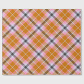 Roze patroonkerstmis cadeaupapier (Vlak)