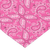 Roze patroonplaat voor land tafelkleed (Gekanteld)