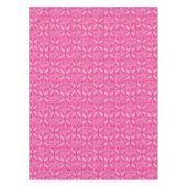 Roze patroonplaat voor land tafelkleed (Voorkant)