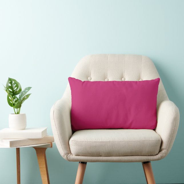 Roze Pauw Kussen (Stoel)
