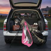 Roze Paw-fectie: Boston Terrier Golf Handdoek