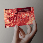 Roze PCB Gedrukte Kring, Technologie-engineering Visitekaartje