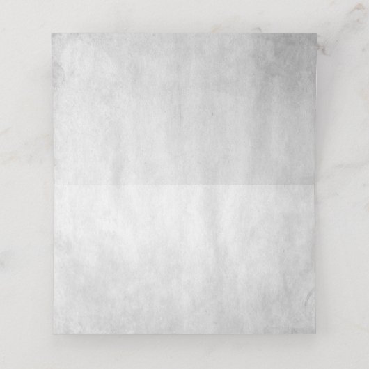 Roze Peacock-kaart Plaatskaartje (Binnenkant ongevouwen)