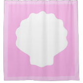 Roze Pearl Douchegordijn (Voorkant)