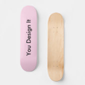 Roze Pearl Persoonlijk Skateboard (Voorkant)